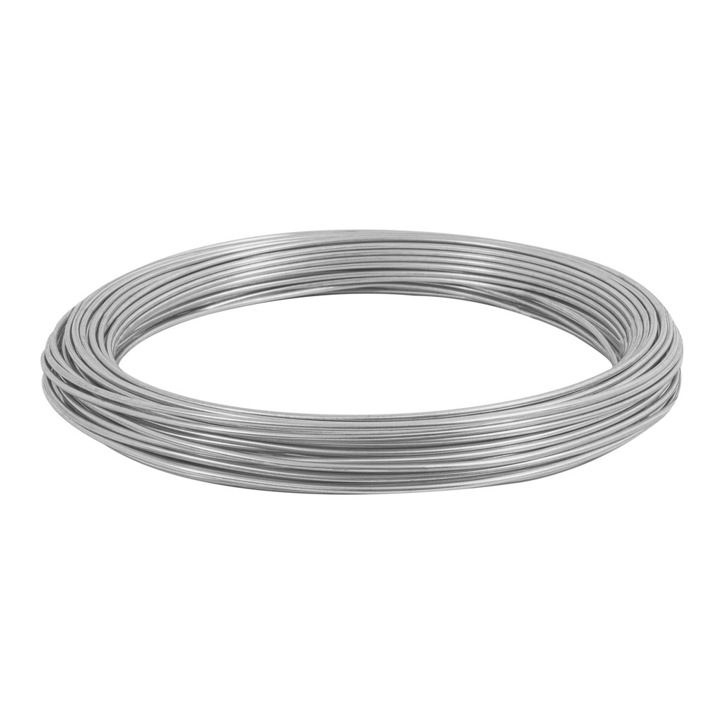 Alambre Galvanizado #12.5, 1 kg (30 m), Fiero [44465]